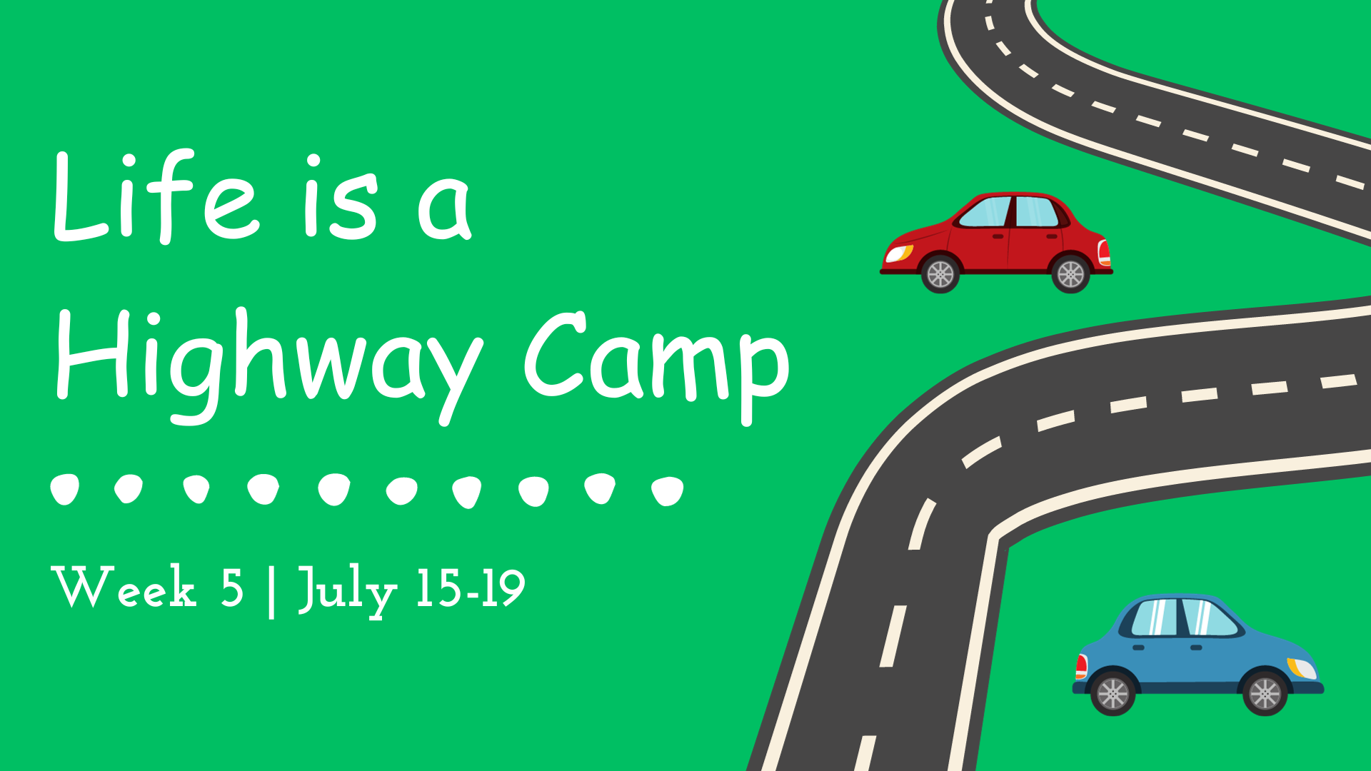 5 SUMMER CAMP 2024: Week 5: Life is a Highway Camp OMEGA Gymnastics