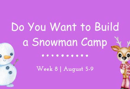 8 SUMMER CAMP 2024: Week 8: Do you Want to Build a Snowman Camp OMEGA Gymnastics