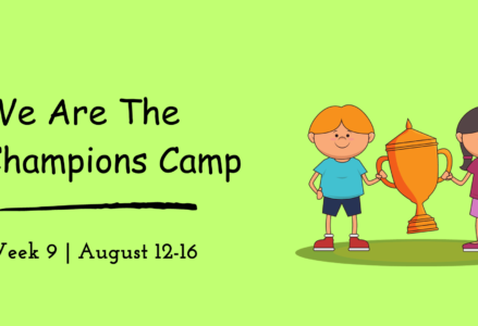 9 SUMMER CAMP 2024: Week 9: We are the Champions Camp OMEGA Gymnastics