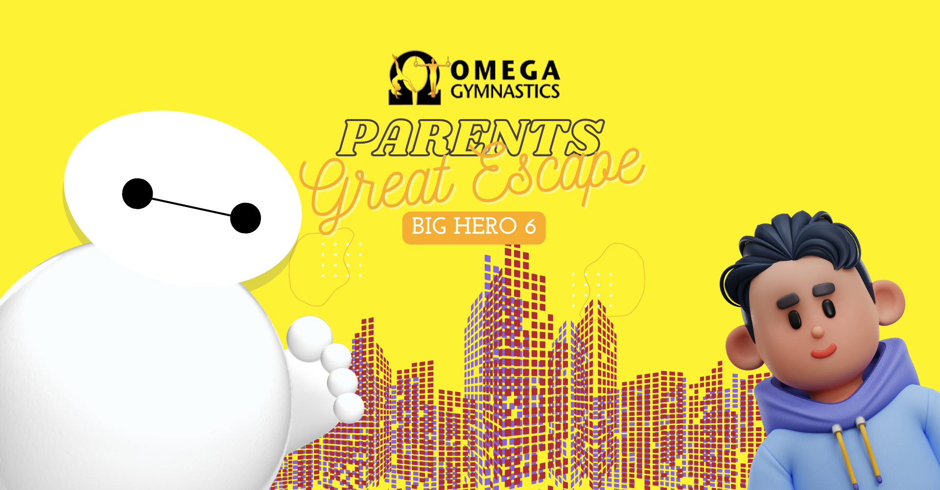 Parents Great Escape Movie – BIG HERO 6 Parent's Great Escape OMEGA Gymnastics