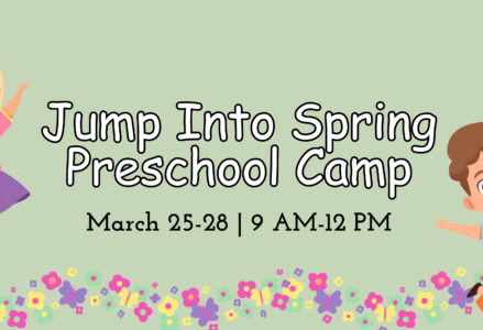 Spring Break Preschool Camp