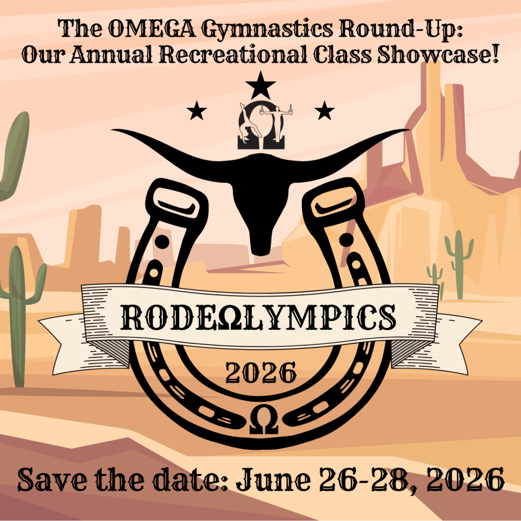 OMEGALYMPICS 2026 OMEGA Gymnastics Sizing Rodeolympics wanted poster Square OMEGALYMPICS 2026 OMEGA Gymnastics