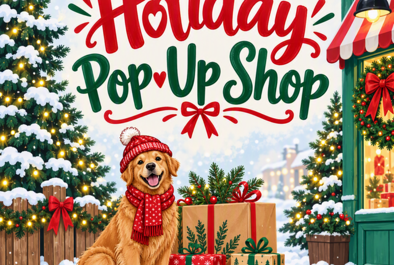 POP UP SHOP Holiday Pop-Up Shop OMEGA Gymnastics